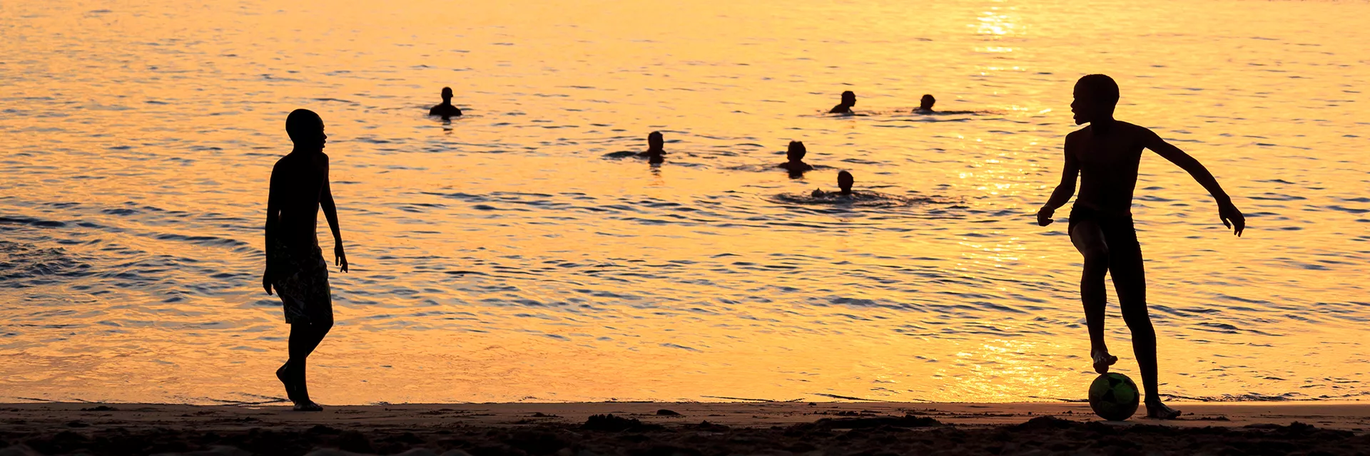 Sunset Beach Cape Verde Islands