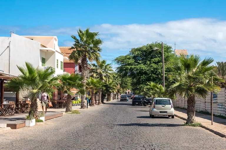 Street Santaaria Cape Verde